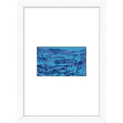 Wendover Art Group Cerulean Selection 2 By Thom Filicia - Single Picture Frame Painting In Blue
