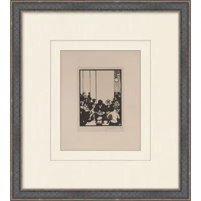Wendover Art Group City Street - Picture Frame Painting On Paper In Multi