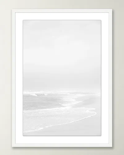 Wendover Art Group Coastal Haze I Giclee Wall Art In White