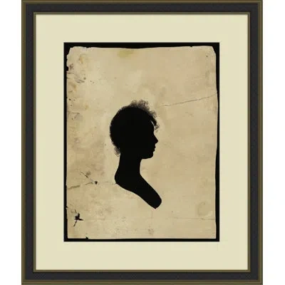 Wendover Art Group Colonial Silhouette Ii - Picture Frame Graphic Art On Paper In Black;beige