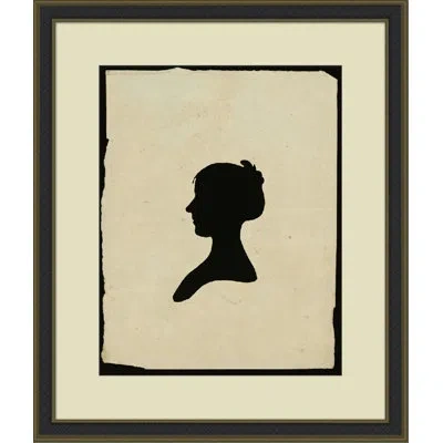 Wendover Art Group Colonial Silhouette Iii - Picture Frame Graphic Art On Paper In Black;beige