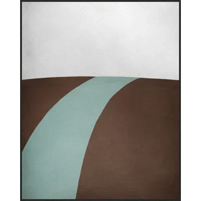 Wendover Art Group Color Study Soft Brown By Thom Filicia - Painting On Canvas In Blue;brown;ivory