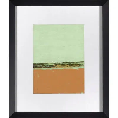Wendover Art Group Colorfields Vii - Picture Frame Painting On Paper In Green;yellow;orange