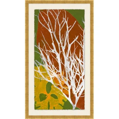 Wendover Art Group Colorful Reef 1 - Picture Frame Painting On Paper In White;green;yellow;orange