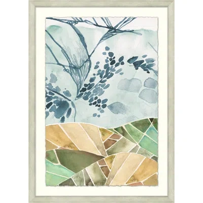 Wendover Art Group Compilation 1 - Picture Frame Painting On Paper In Blue;brown;green