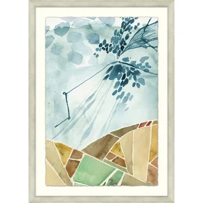 Wendover Art Group Compilation 4 - Picture Frame Painting On Paper In Blue;brown;green