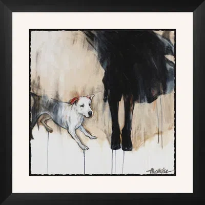 Wendover Art Group Complimentary 1 - Use 14375 - Picture Frame Painting On Paper In Black;white;beige