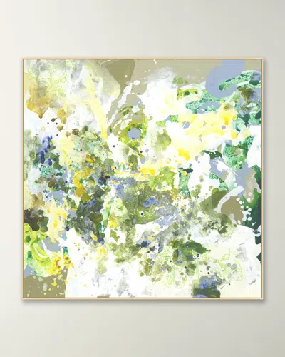 Wendover Art Group Concave Refraction Framed Giclee In Yellow