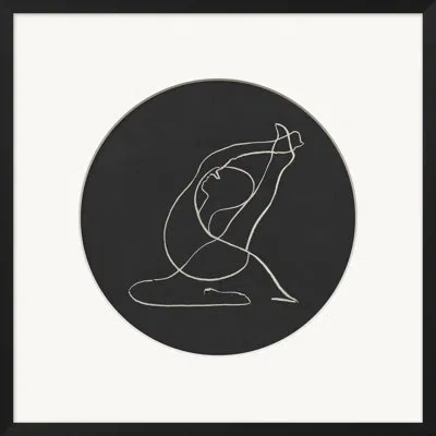 Wendover Art Group Contour Figure 1 In Black,white