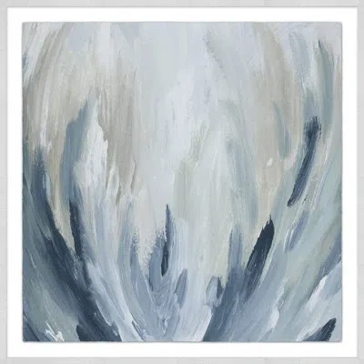 Wendover Art Group Cool Burst 2 In Blue,gray,white