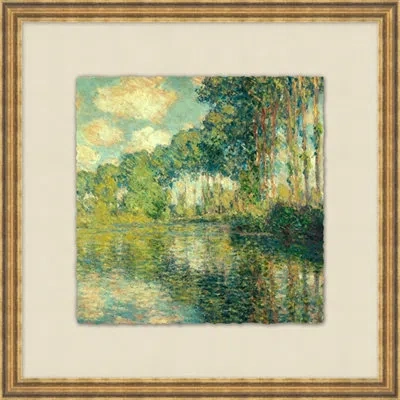 Wendover Art Group Countryside Impressions 6 - Picture Frame Painting On Paper In Blue;green