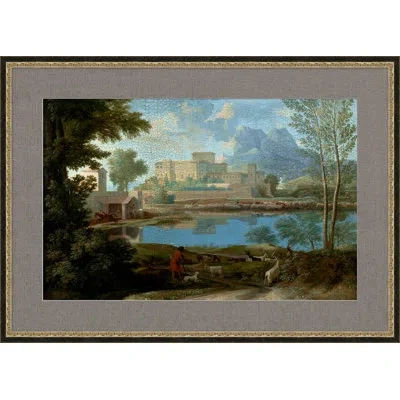 Wendover Art Group Countryside Village 1 - Picture Frame Painting On Paper In Multicolor