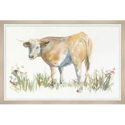 Wendover Art Group Daphne - Picture Frame Painting On Paper In Beige