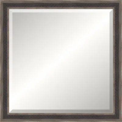 Wendover Art Group Dark Silver Legacy Mirror In Gray