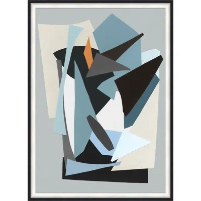 Wendover Art Group Deconstructed 2 By Lillian August - Picture Frame Graphic Art On Paper In Black;green