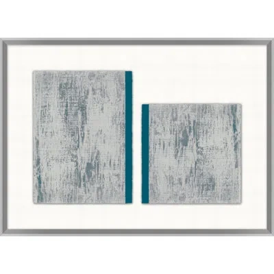 Wendover Art Group 'deconstructed 3' - Picture Frame Graphic Art On Paper In Green;gray