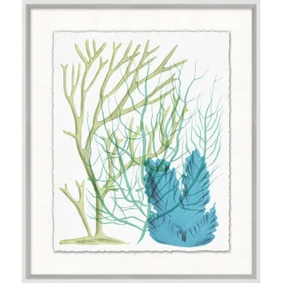 Wendover Art Group Deep Sea Kelp 3 - Picture Frame Painting In Multi