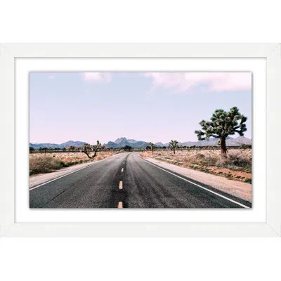 Wendover Art Group Desert Landscape 2 By Christopher Kennedy - Picture Frame Photograph Print On Paper In White