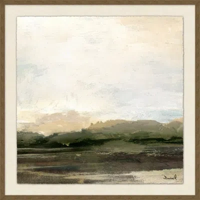 Wendover Art Group Devon Hills 2 In Green,brown,beige