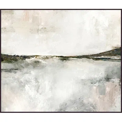 Wendover Art Group Distant Sunset 2 In Gray,black