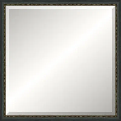 Wendover Art Group Distressed Black Old World Mirror