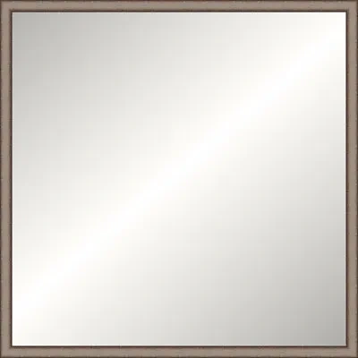 Wendover Art Group Distressed Silver Legacy Mirror In Brown