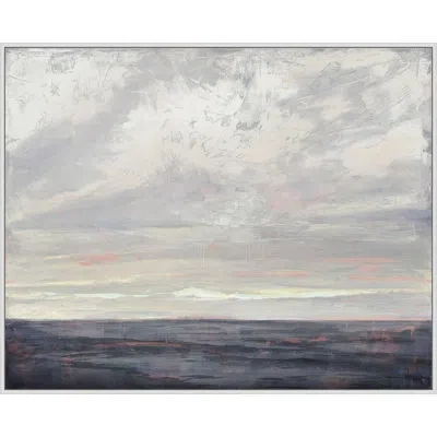 Wendover Art Group Divided Sky In Gray,beige,brown