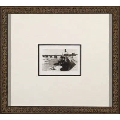 Wendover Art Group Docked Ii - Picture Frame Photograph On Paper In Black