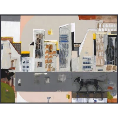Wendover Art Group Downtown Runaround In Gray,black,brown