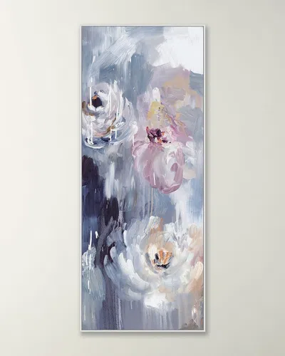 Wendover Art Group 'dripping Peonies 1' Wall Art In Multi