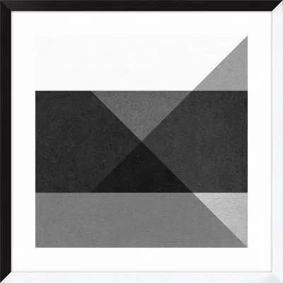 Wendover Art Group Dualing Tones 2 By Mat Sanders - Single Picture Frame Graphic Art In Black;white;gray
