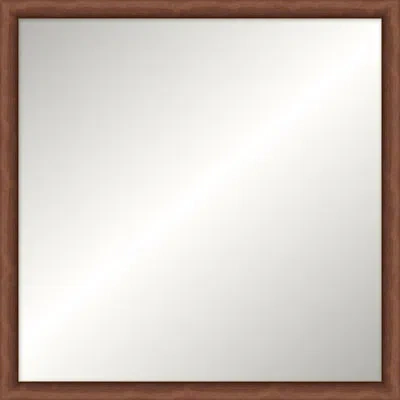 Wendover Art Group Dubois Solid Wood Mirror In Bronze