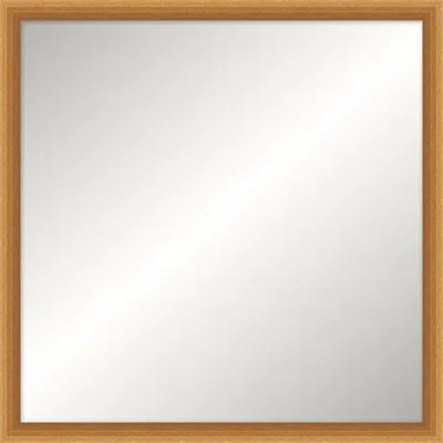 Wendover Art Group Dubois Solid Wood Mirror In Satin Gold
