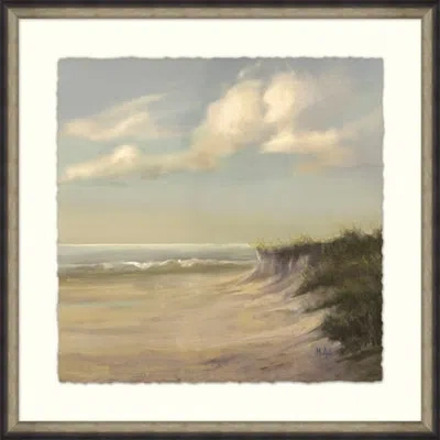 Wendover Art Group Early Summer 1 - Picture Frame Painting On Paper In Blue;green;gray