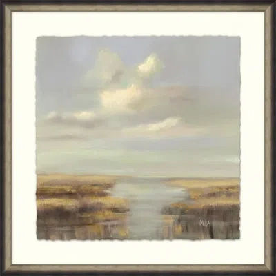 Wendover Art Group Early Summer 2 - Picture Frame Painting On Paper In Brown;gray