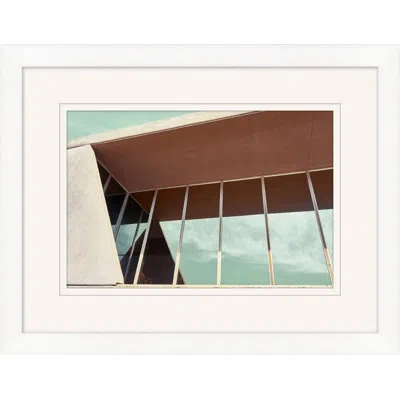 Wendover Art Group Eaves 1 By Christopher Kennedy - Picture Frame Photograph On Paper In Brown;green