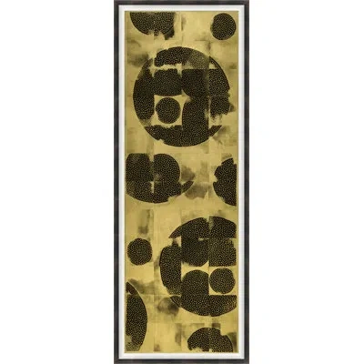 Wendover Art Group Ella Tessellation 4 - Picture Frame Graphic Art On Paper In Black;gold