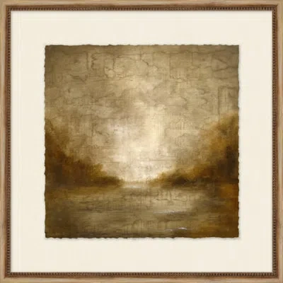 Wendover Art Group Empty Sky Empty Sky 1 - Single Picture Frame Painting In Brown