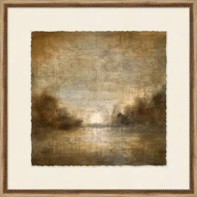 Wendover Art Group Empty Sky Empty Sky 2 - Single Picture Frame Painting In Brown;gray