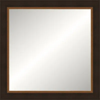 Wendover Art Group Espresso Old World Mirror In Black