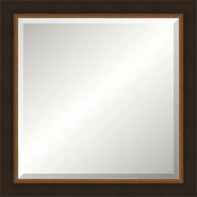 Wendover Art Group Espresso Old World Mirror In Multi