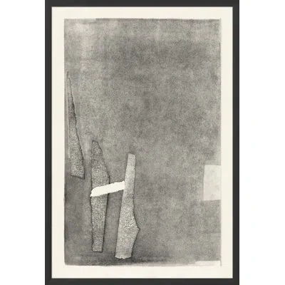 Wendover Art Group Eternity - Picture Frame Painting On Paper In White;gray