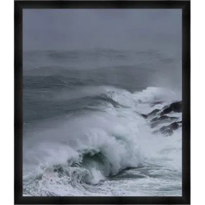 Wendover Art Group Ethereal Ocean 1 By Thom Filicia - Single Picture Frame Photograph In White;gray