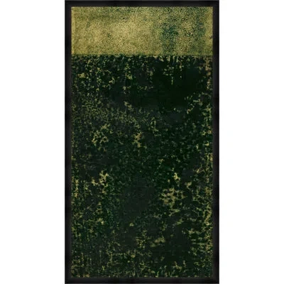Wendover Art Group Evening Water 2 By Thom Filicia - Picture Frame Painting On Paper In Green