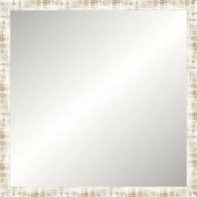 Wendover Art Group Faded White Legacy Mirror In Brown