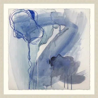 Wendover Art Group Feeling Blue 1 - Picture Frame Painting On Paper