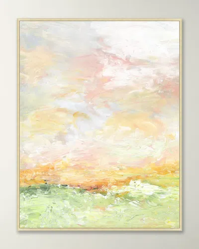 Wendover Art Group Fiery Sunrise A Framed Giclee In Multi