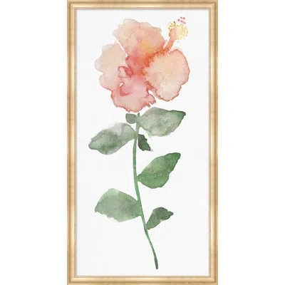 Wendover Art Group Fleurs Tropicales 2 - Picture Frame Painting In Multi