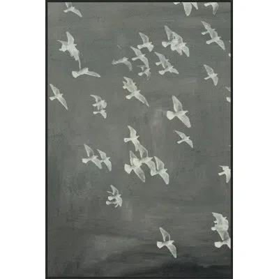 Wendover Art Group Flight 1 By Thom Filicia - Painting Print On Canvas In Gray