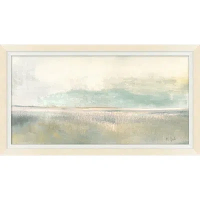 Wendover Art Group Flights Of Fancy - Picture Frame Painting On Paper In Blue;beige